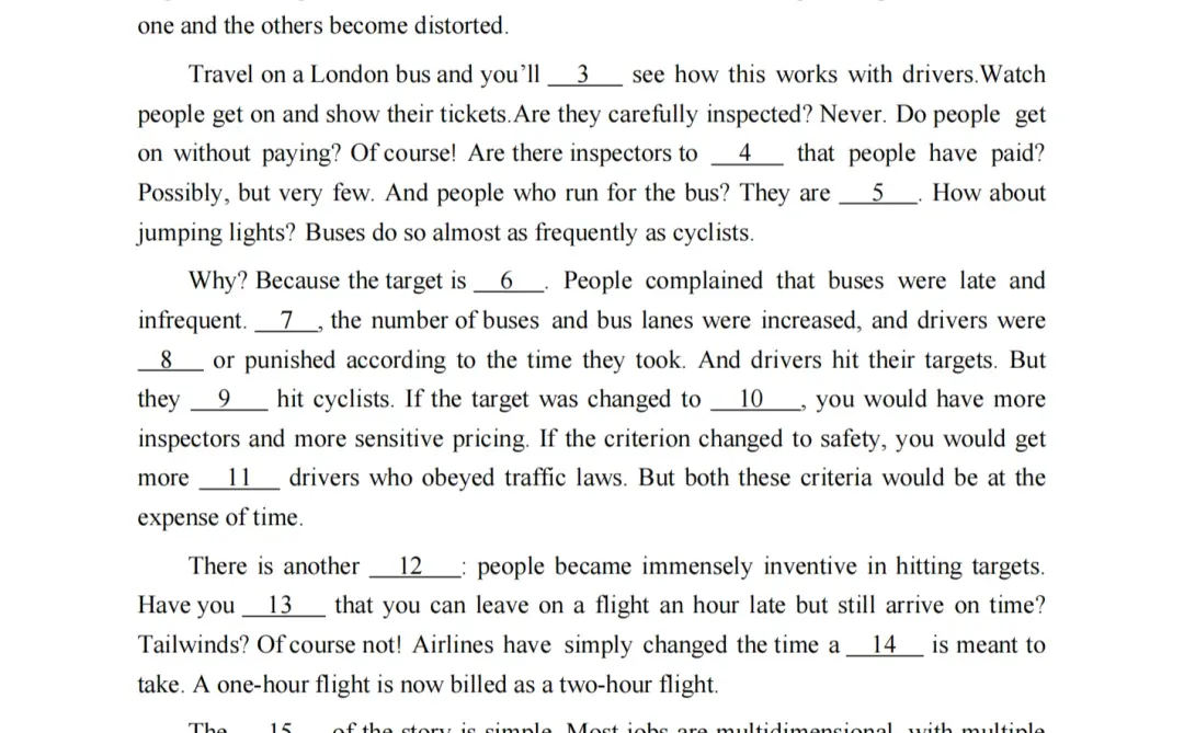 近5年考研英语二真题【附答案】｜直接下载