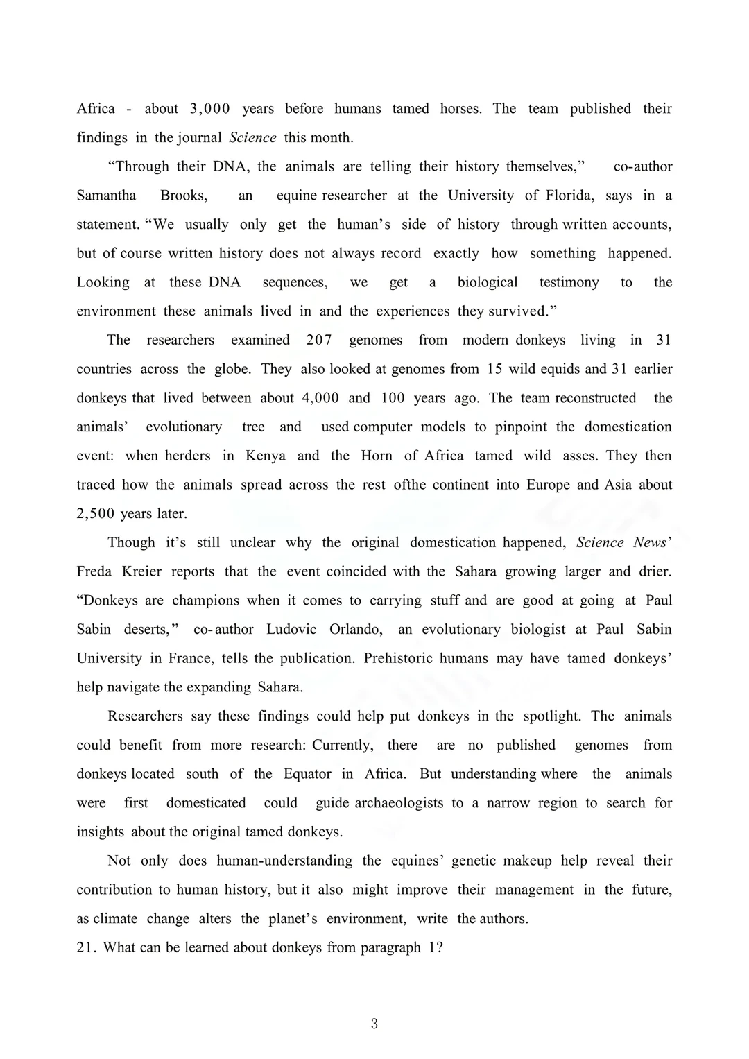 26年考研英语一真题分享