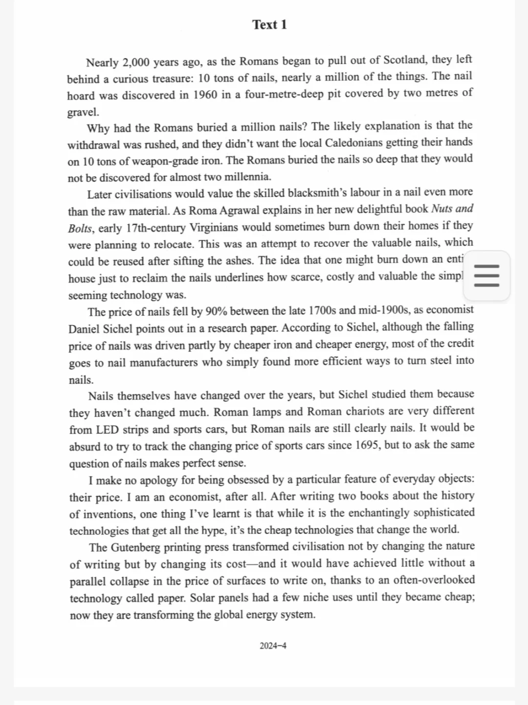 🌸25考研英语一，历年真题答案和解析