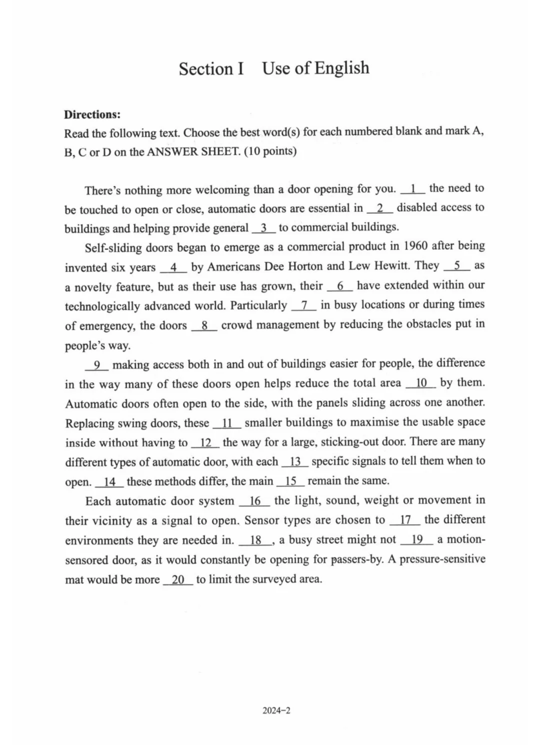 近10年考研英语一真题下载！🉑一键打印