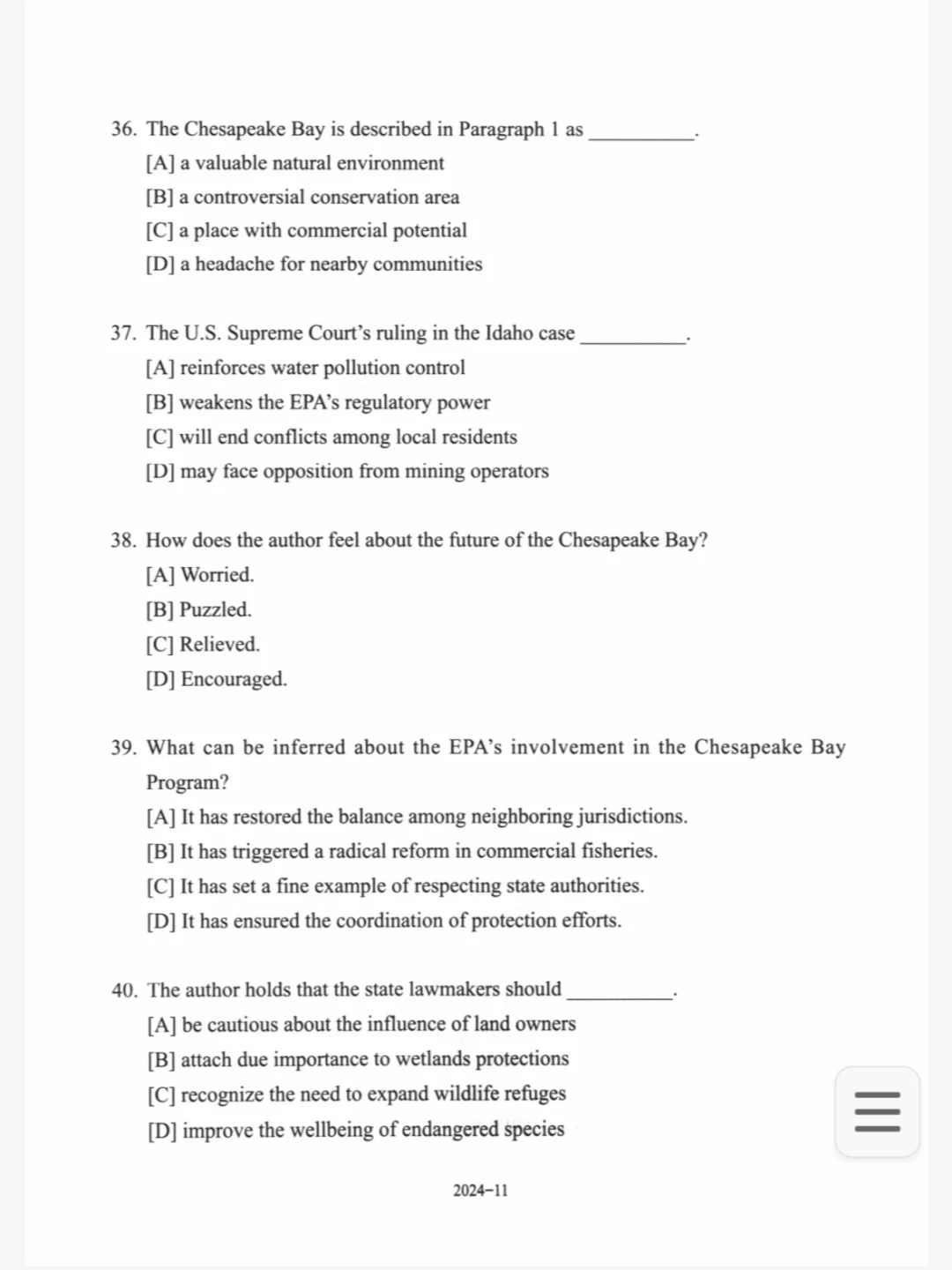 🌸25考研英语一，历年真题答案和解析