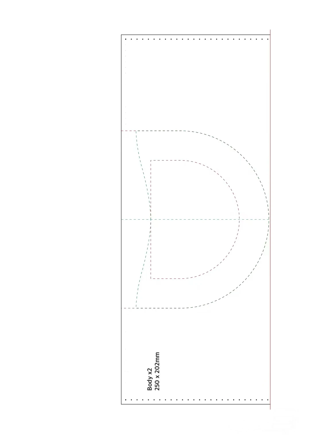 猪鼻包图纸分享