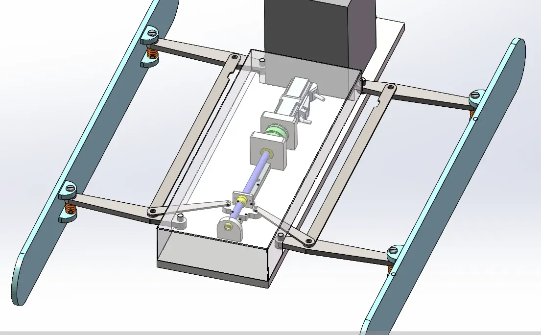 可变车宽移动机器人的设计与研究【三维solidworls、CAD图纸、毕业论文、运动仿真视频】
