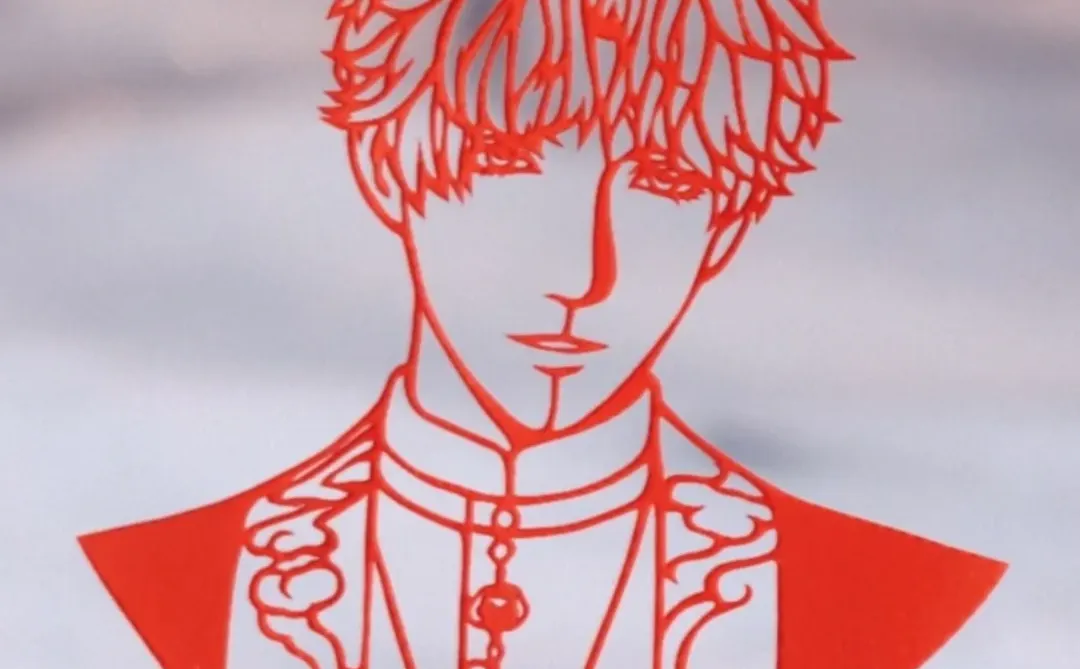 恋与深空 | 祁煜 剪纸小像拼豆（附图纸）