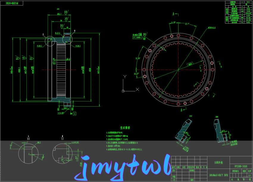 rv320e机器人重型关节行星摆线减速传动装置研发【说明书 CAD图纸 solidworks三维图 开题报告 外文翻译】