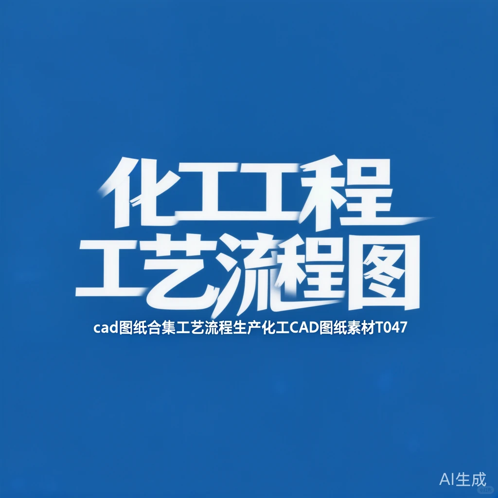 化工CAD图纸合集·流程图素材宝典