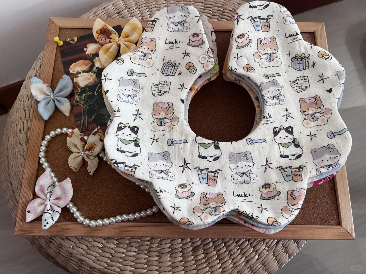 口水巾图纸下载