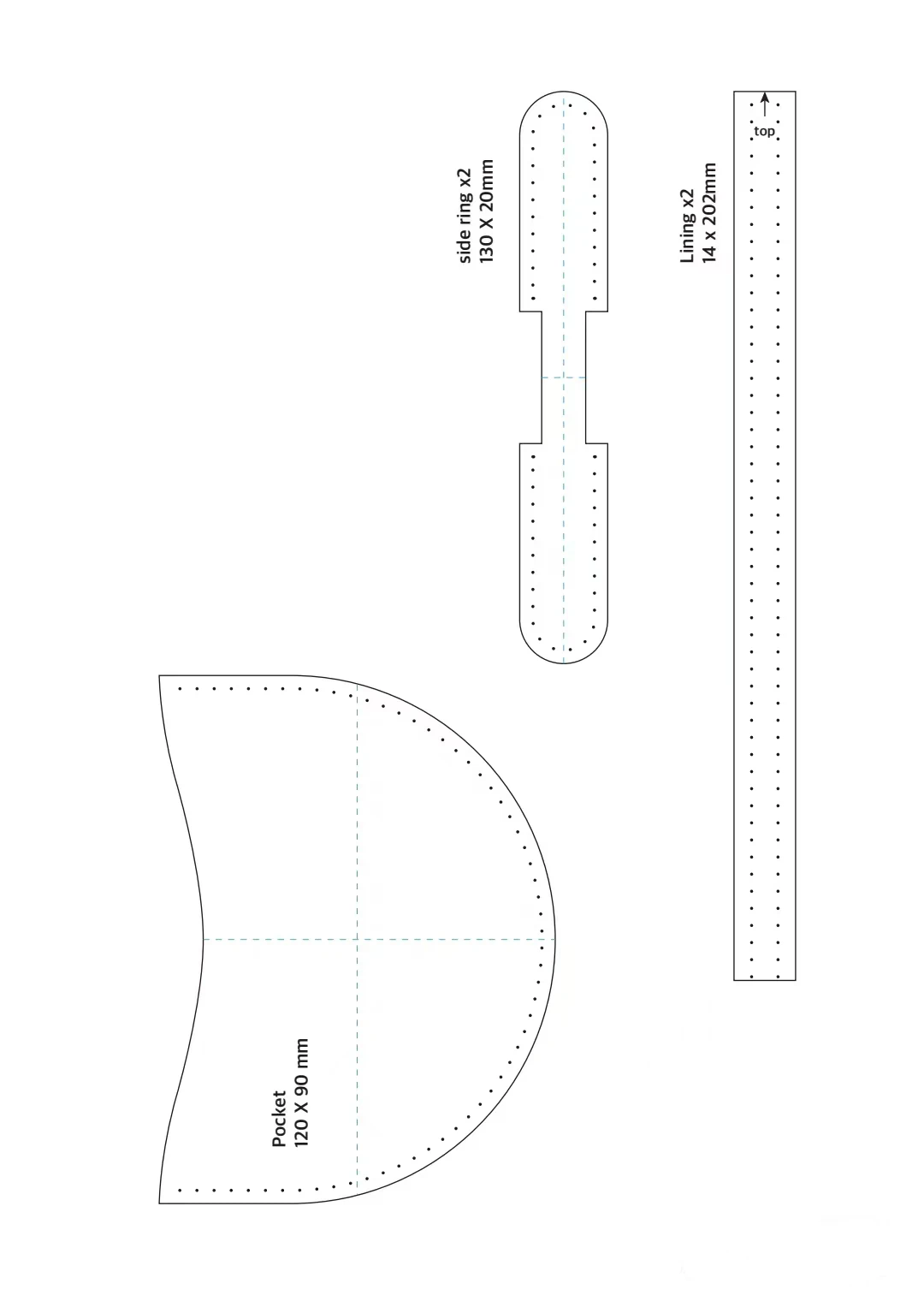 猪鼻包图纸分享