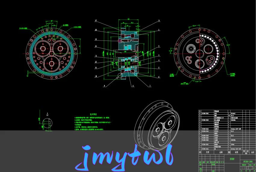 rv320e机器人重型关节行星摆线减速传动装置研发【说明书 CAD图纸 solidworks三维图 开题报告 外文翻译】