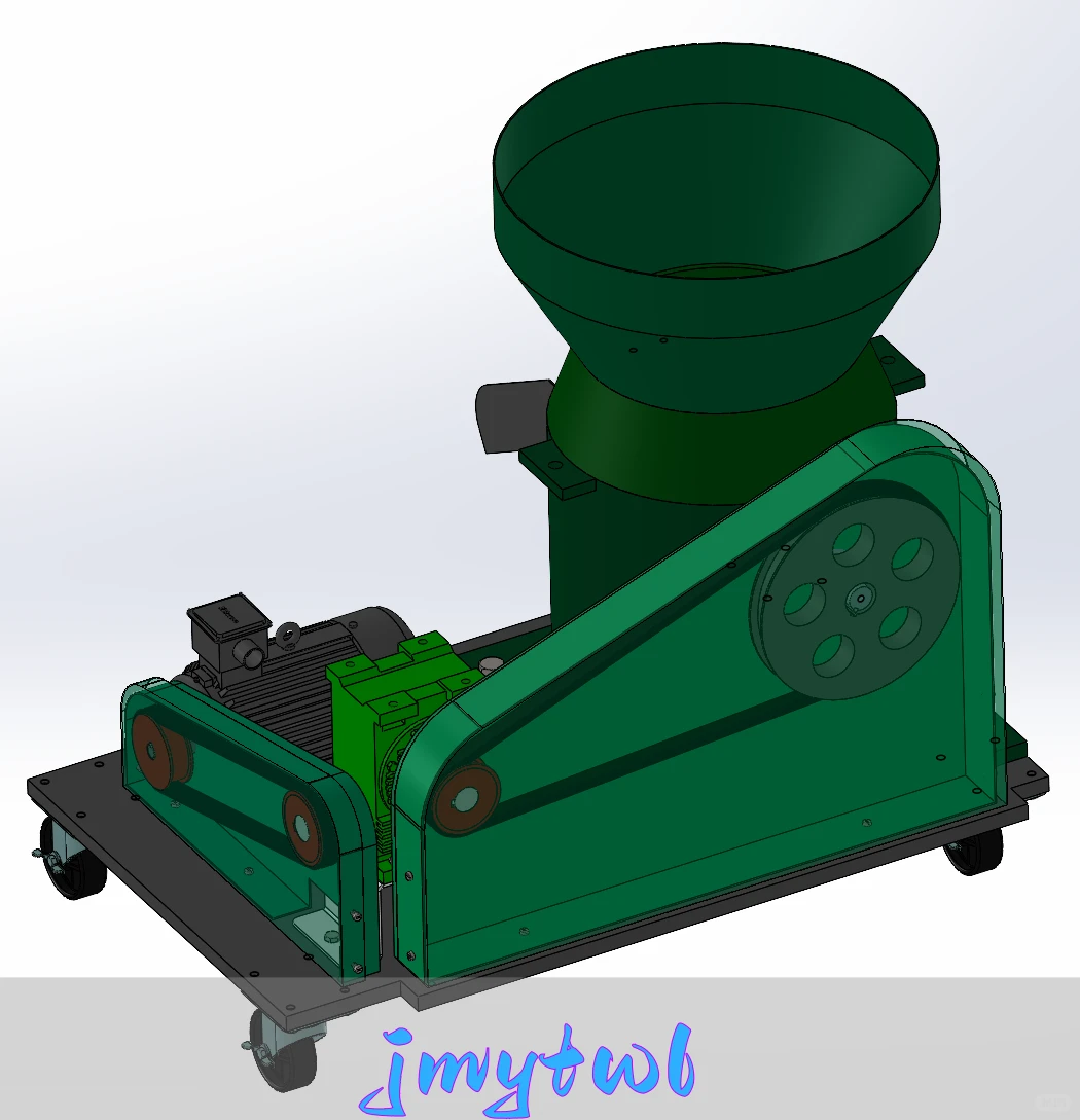 农作物秸秆颗粒成型机的结构设计【秸秆压缩成型机】【说明书+CAD图纸+SW三维+开题报告+任务书+外文翻译+动画】
