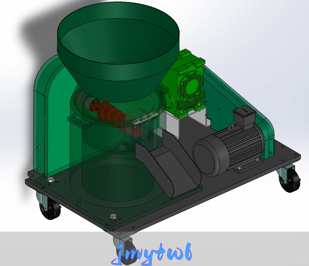 农作物秸秆颗粒成型机的结构设计【秸秆压缩成型机】【说明书+CAD图纸+SW三维+开题报告+任务书+外文翻译+动画】