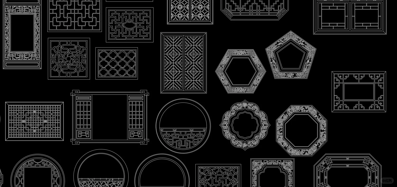 免费共享！精选室内设计CAD图库限时领取中