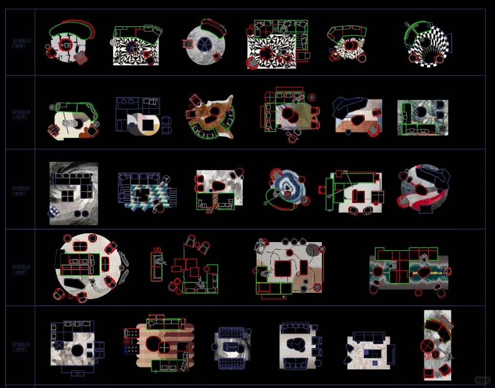 免费共享！精选室内设计CAD图库限时领取中