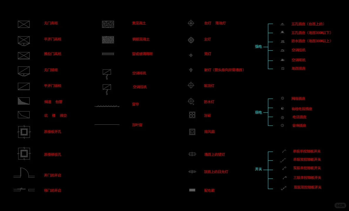 免费共享！精选室内设计CAD图库限时领取中