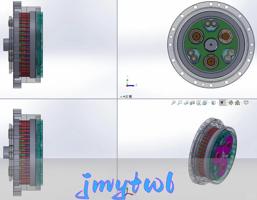 rv320e机器人重型关节行星摆线减速传动装置研发【说明书 CAD图纸 solidworks三维图 开题报告 外文翻译】