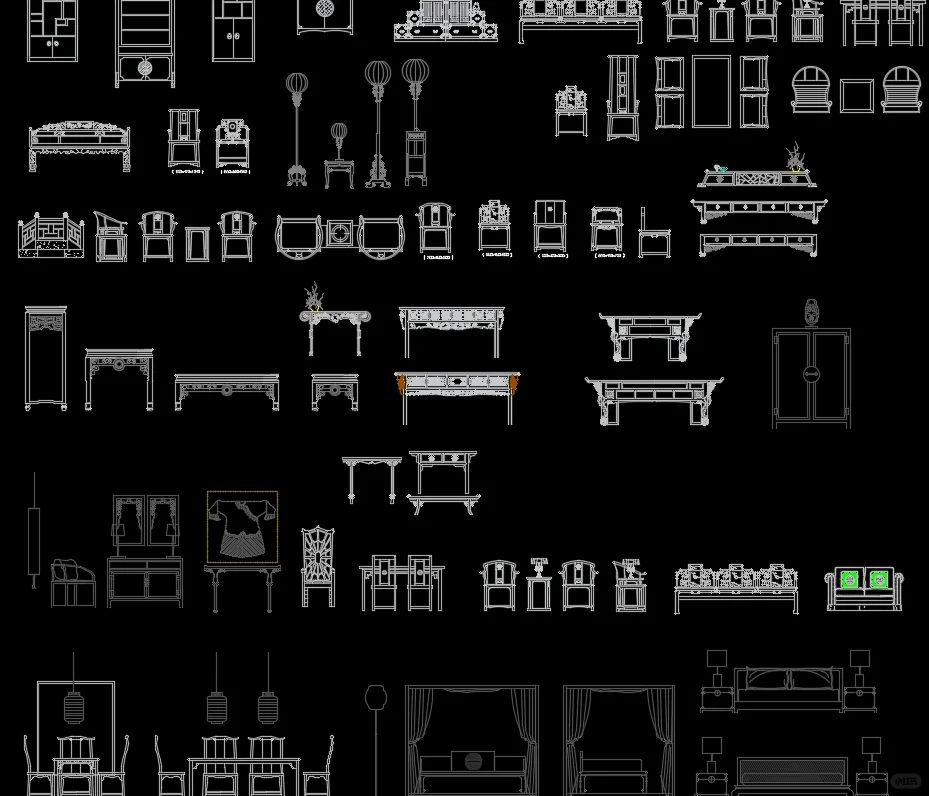 免费共享！精选室内设计CAD图库限时领取中