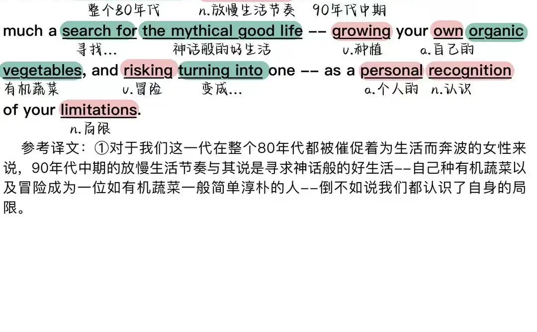 学霸必备考研英语笔记📝2001年05