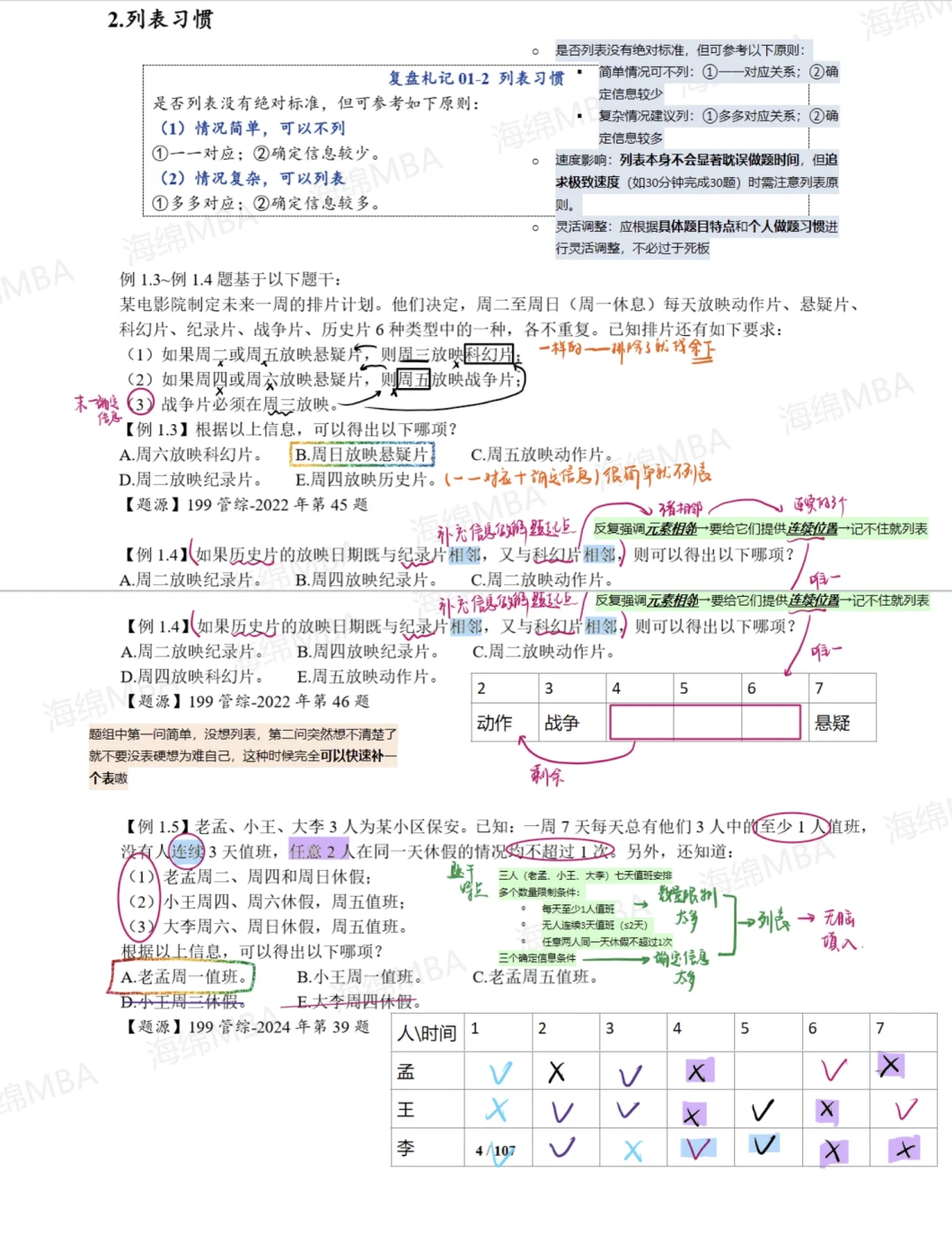 🌋逻辑压箱底笔记Ⅰ（做题动作详细梳理）