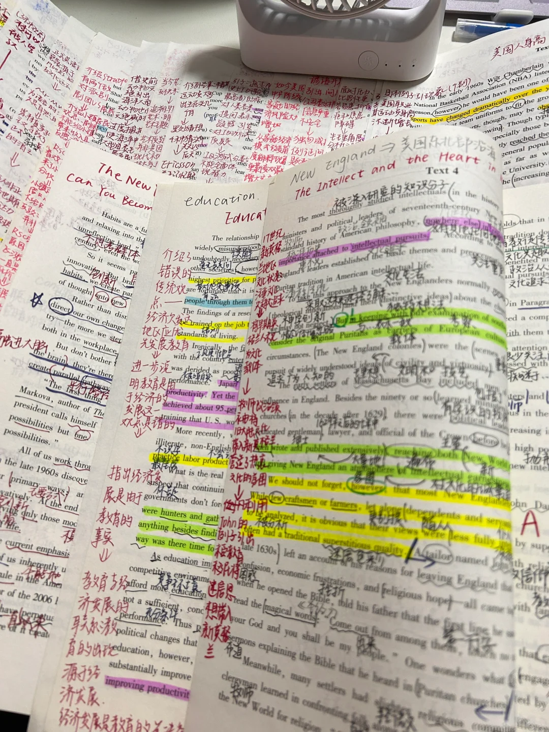 好喜欢复盘得满满当当的阅读真题