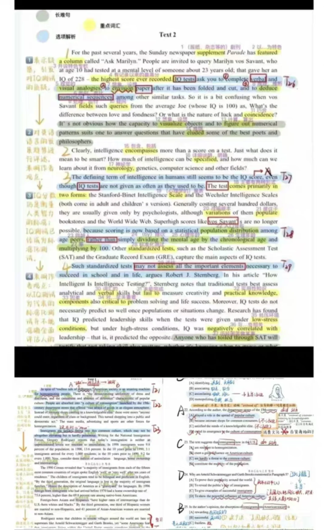 考研英语英语一/英语二 语法笔记及真题思路