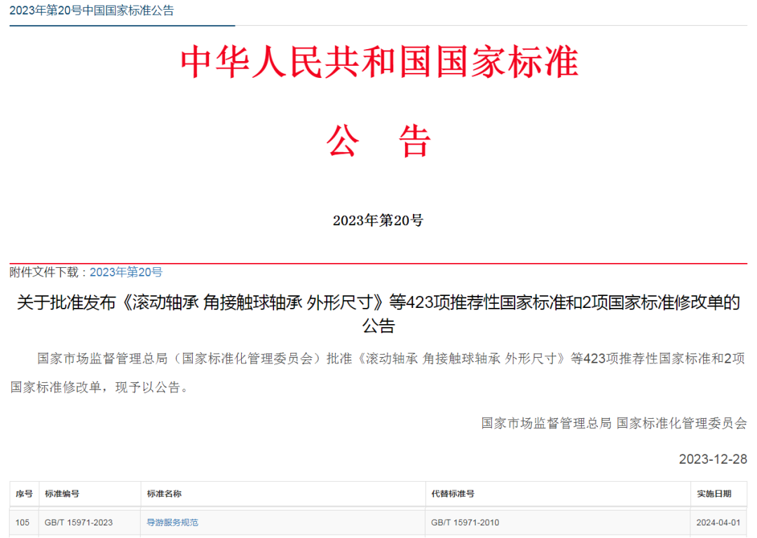 新《导游服务规范》将于4月1日起实施!
