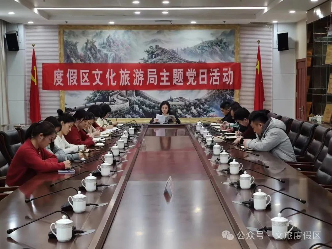 区文化旅游局党支部召开“深化党史学习,强化使命担当”主题党日活动