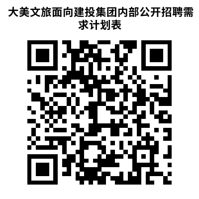 大美文化旅游投资有限责任公司内部招聘3人公告