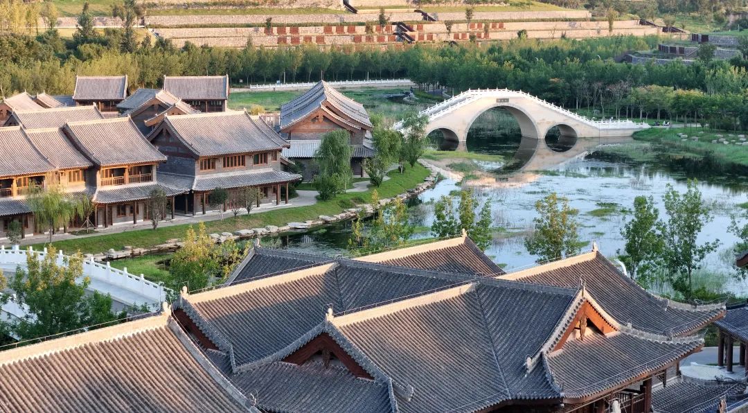 游玩打卡新去处,贾鲁河上藏着一片古建筑群