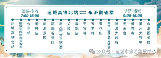 中条山文旅直通车票价、时间、站点攻略!