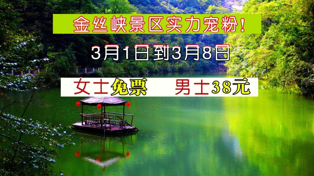 免费!特惠!商洛这些景区宣布→