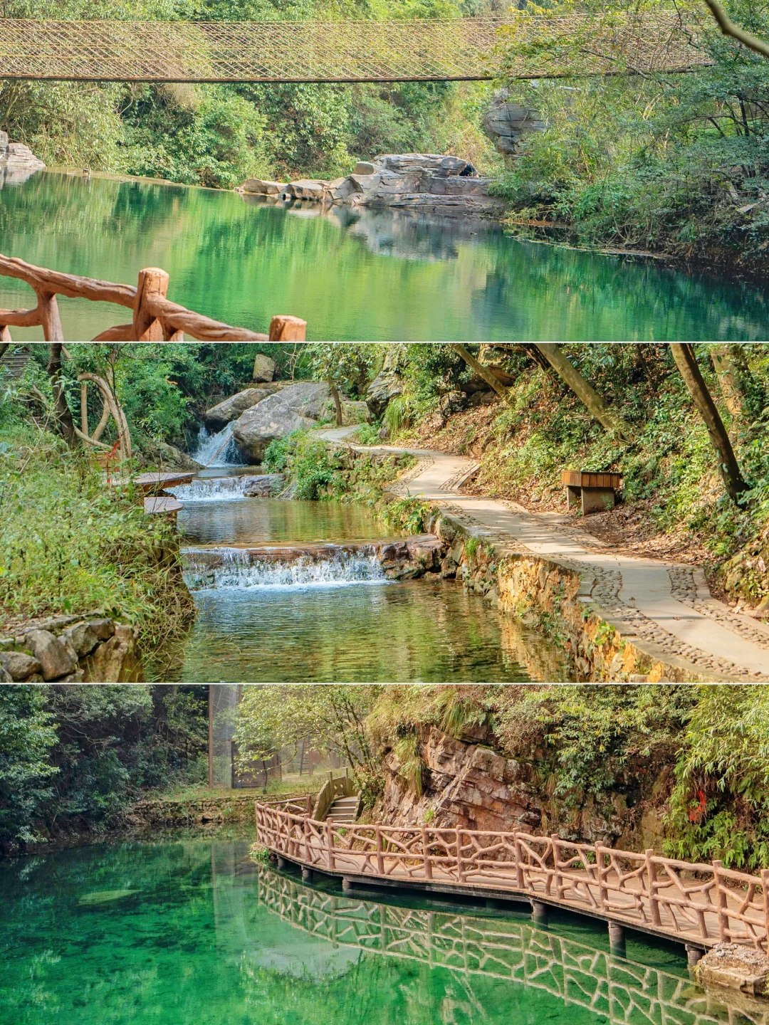 不是九寨沟❗在杭州❗小九寨秋景秘境真绝🍂