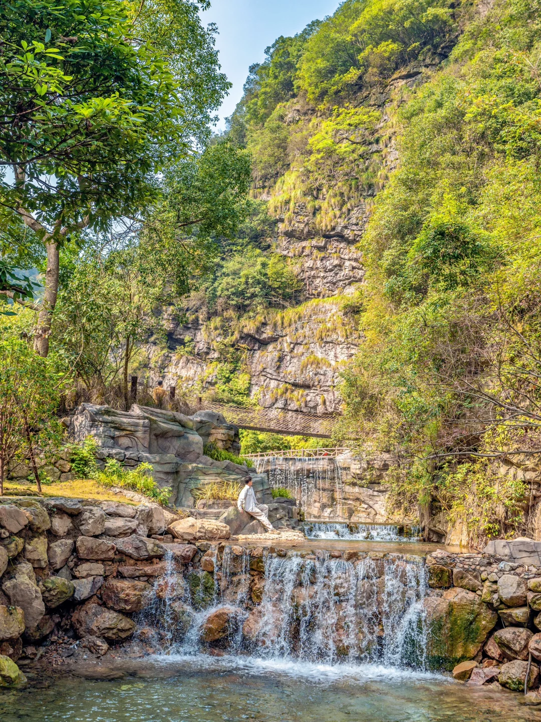 不是九寨沟❗在杭州❗小九寨秋景秘境真绝🍂