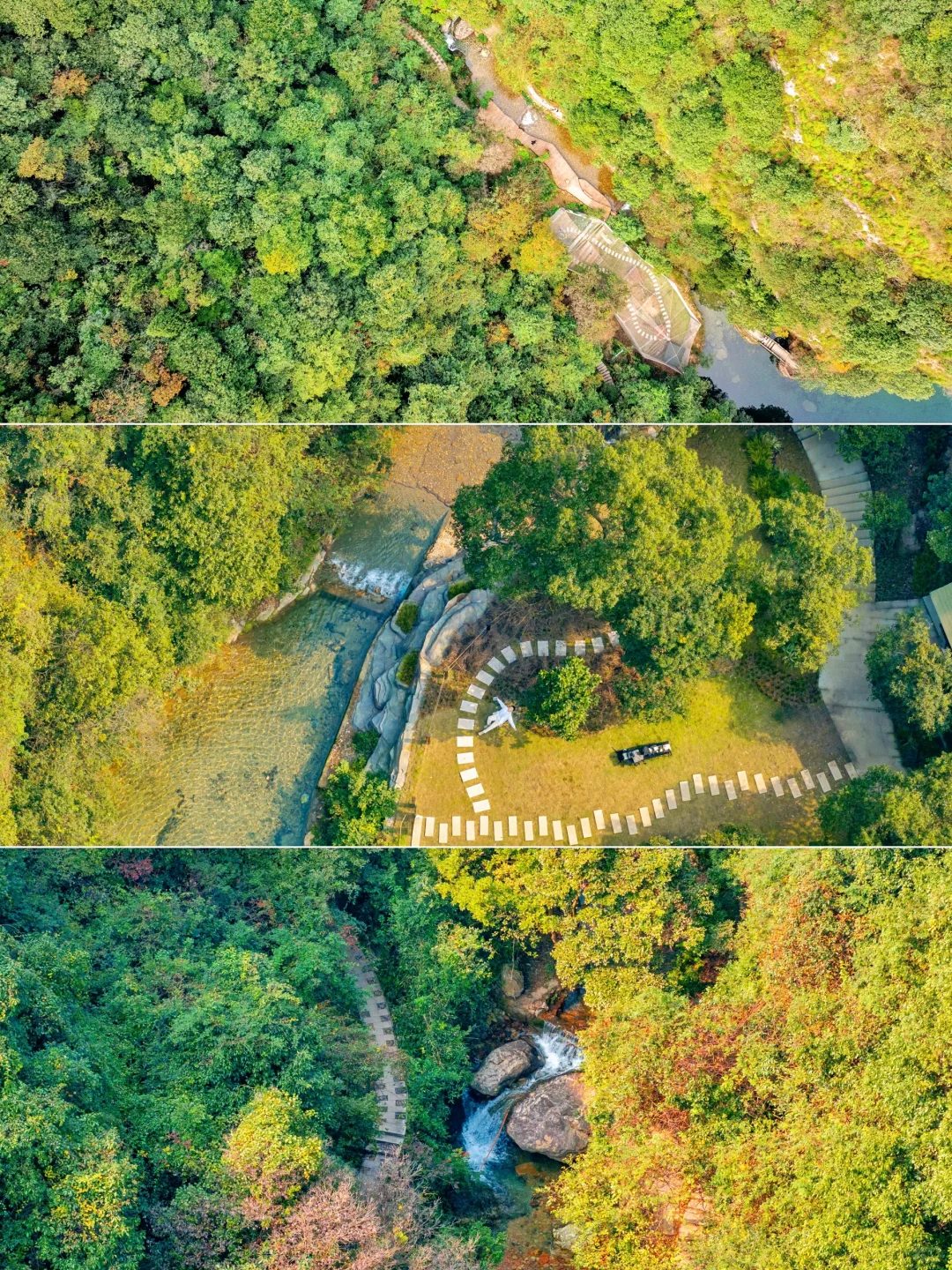 不是九寨沟❗在杭州❗小九寨秋景秘境真绝🍂