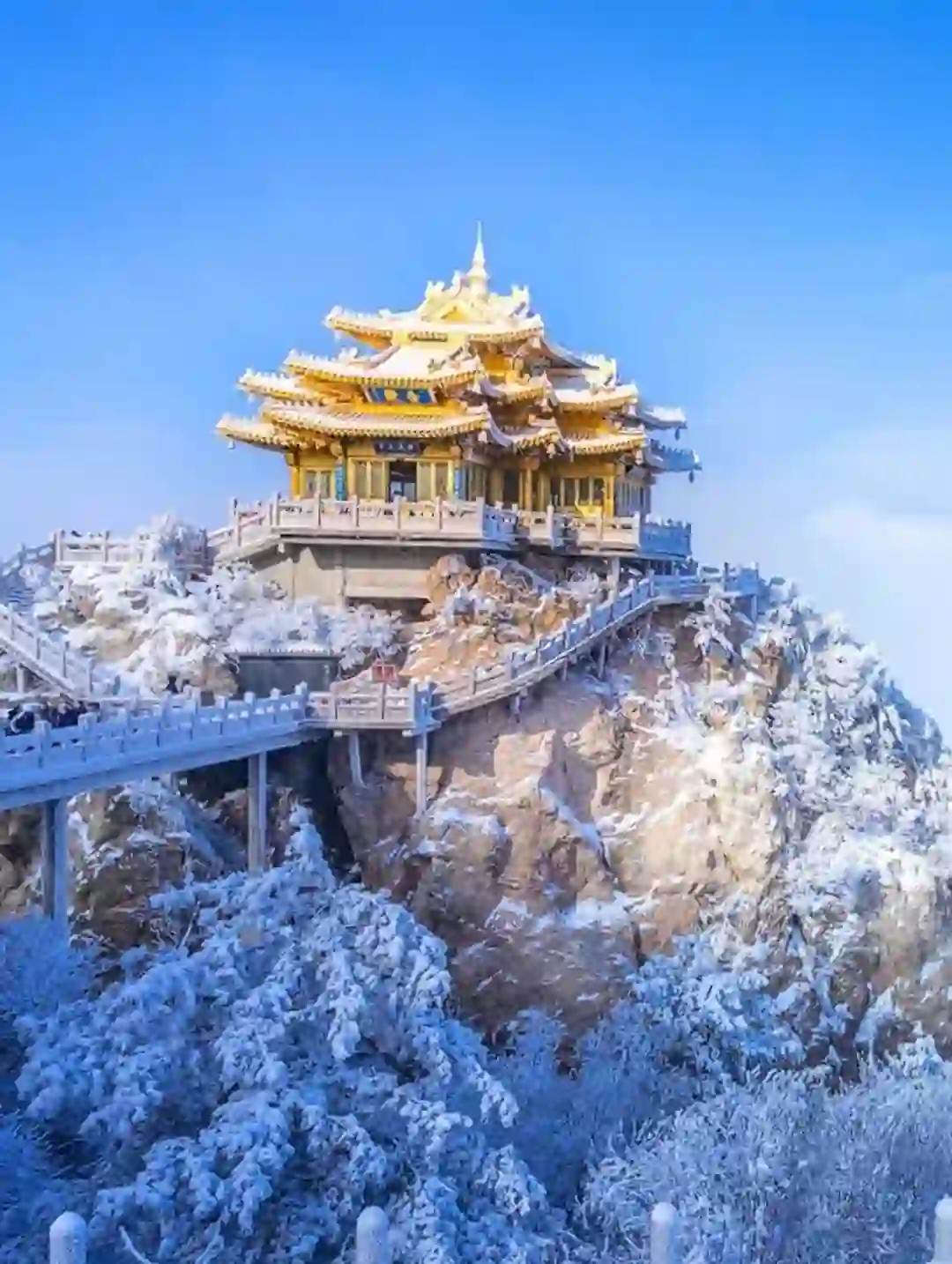 这哪里是老君山❄这根本就是天宫吧
