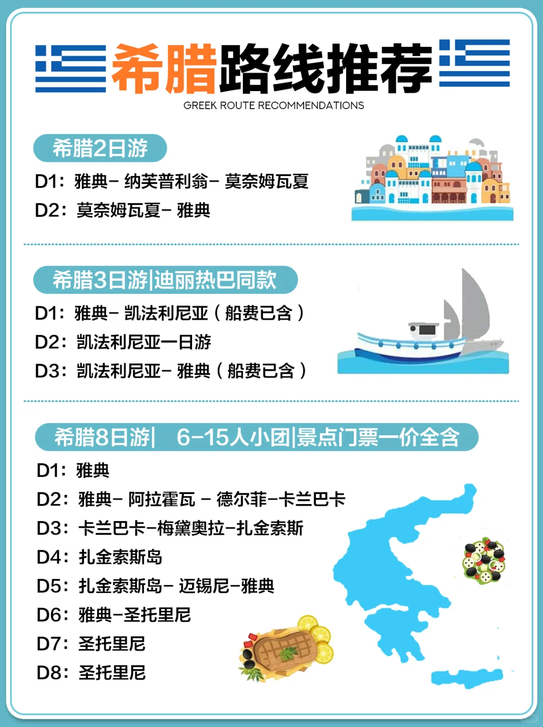 送给7-10月去希腊旅游的姐妹们🤗认真看完
