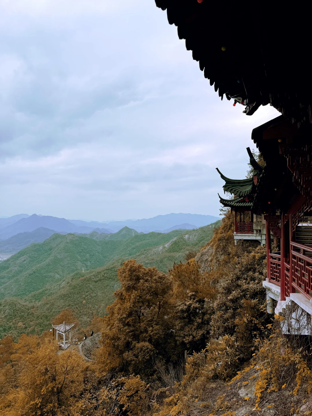 📖大慈岩秋日攻略 | 银杏与悬空寺的浪漫邂
