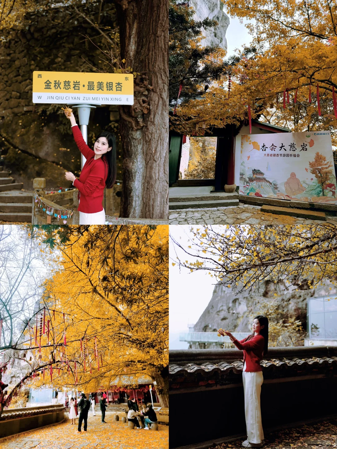 📖大慈岩秋日攻略 | 银杏与悬空寺的浪漫邂