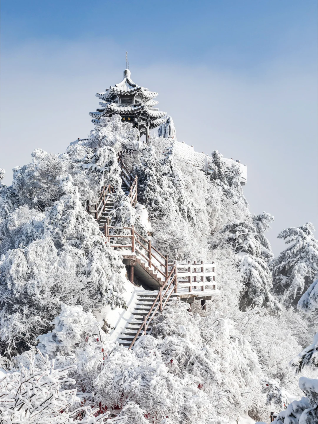 别急着冲！雪后的老君山，远胜下雪时的风光