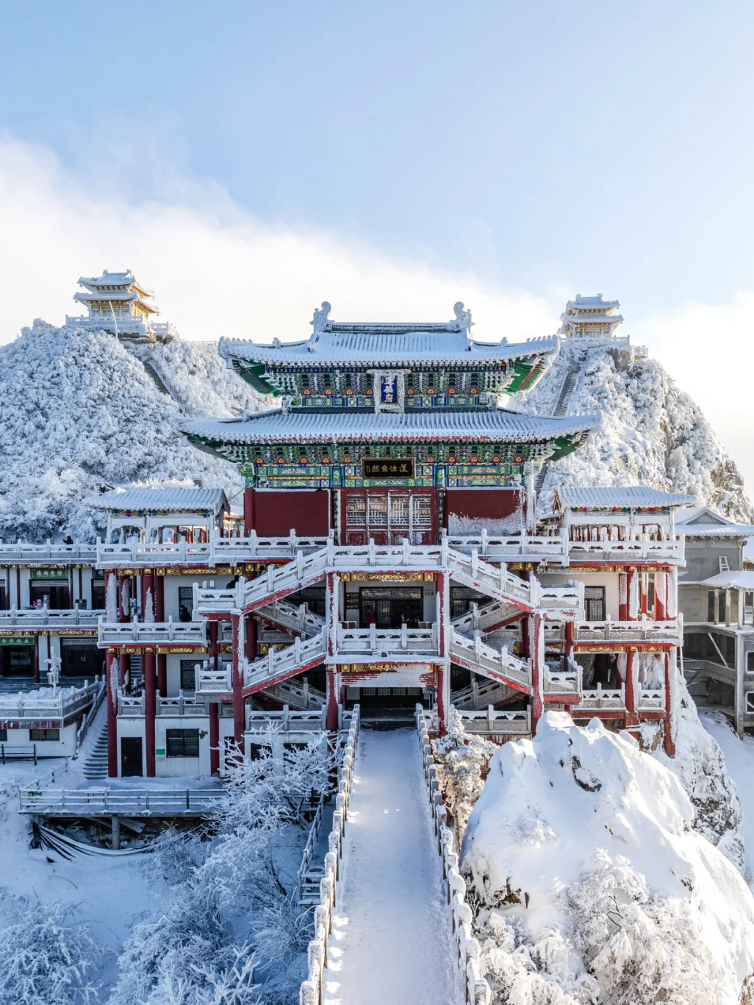 别急着冲！雪后的老君山，远胜下雪时的风光