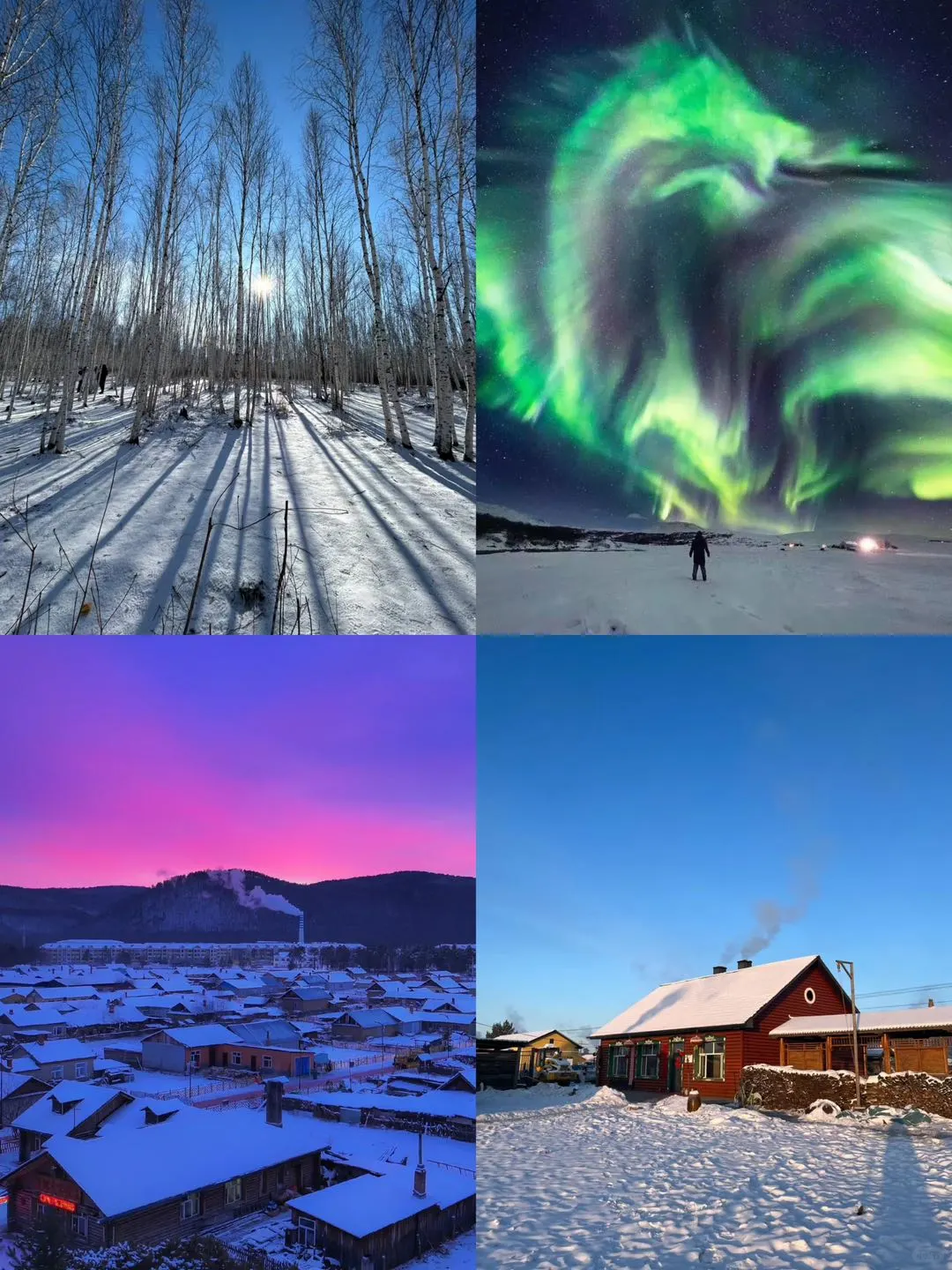 哈尔滨漠河追极光❄旅游攻略这一篇就够了