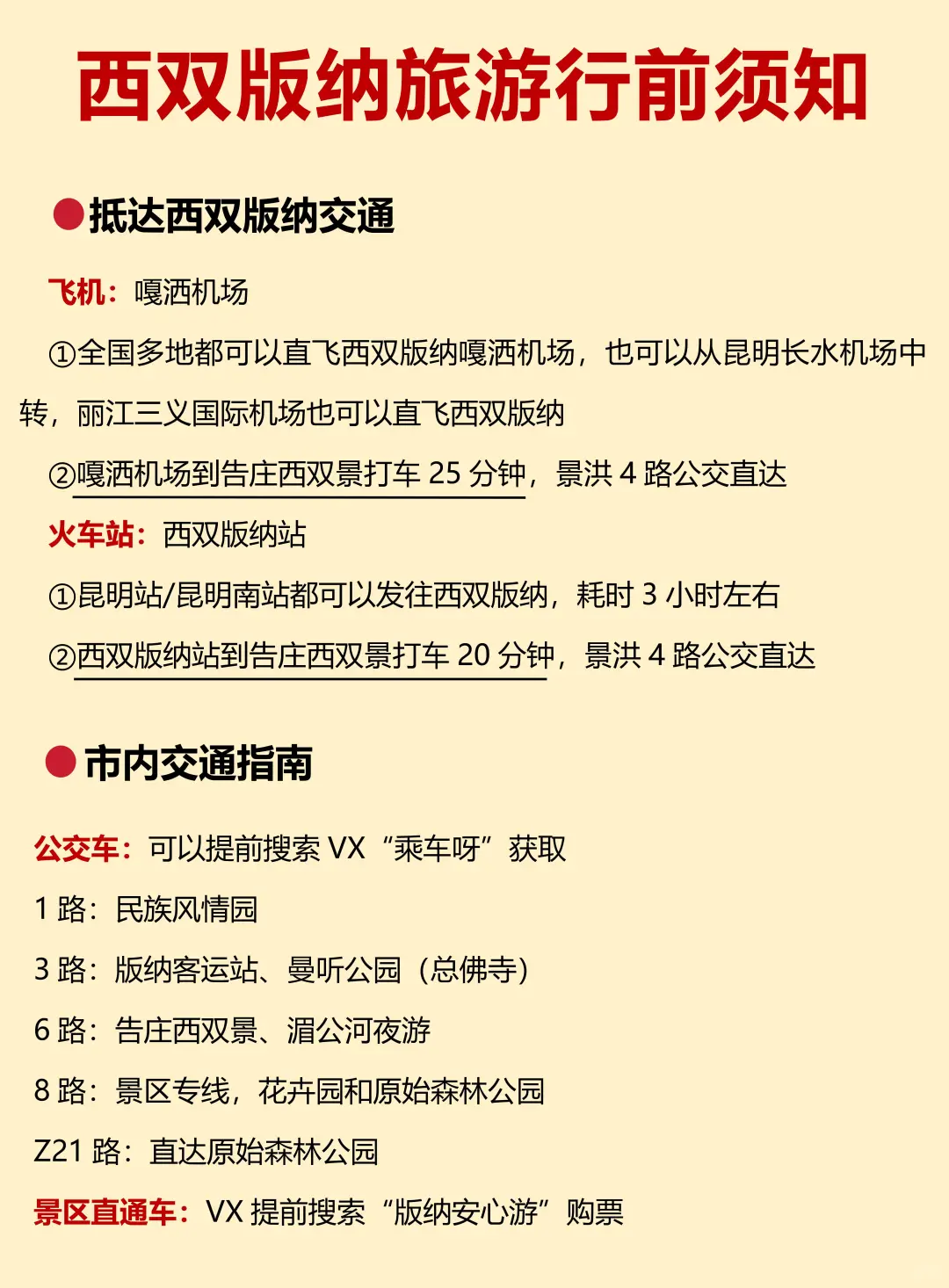 谁懂啊！终于有人把西双版纳旅游讲明白了👏