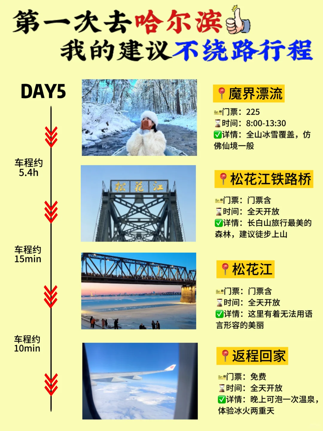 哈尔滨旅游攻略❗附正确游玩顺序+超全避坑！