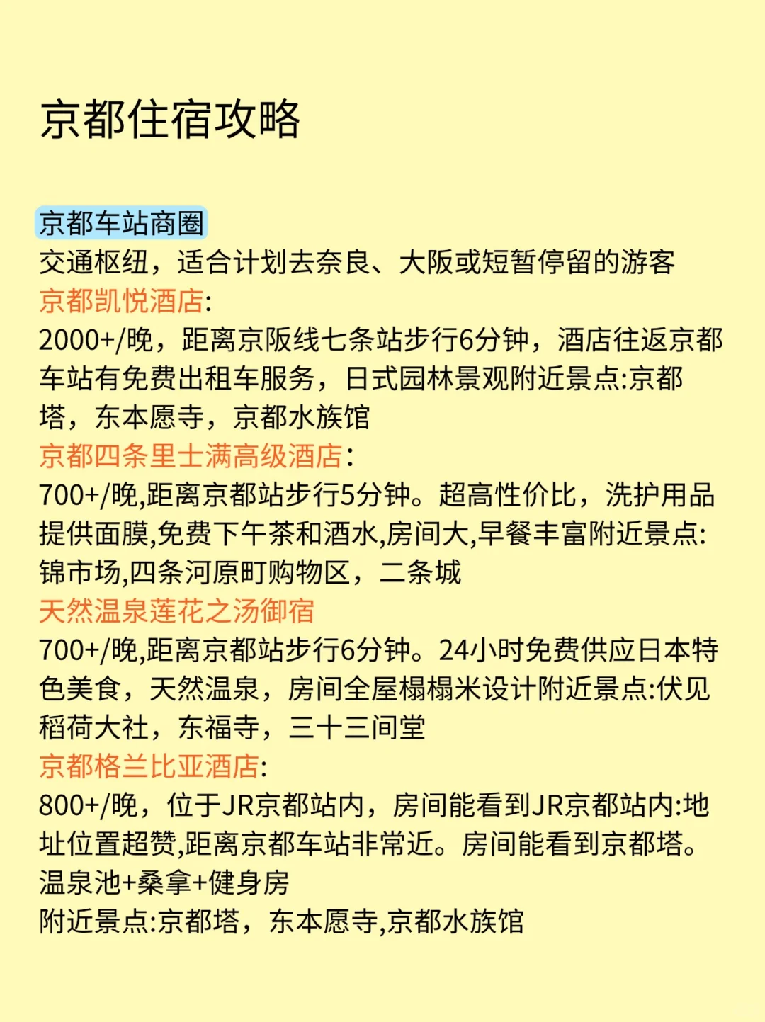第一次去【京都】不绕路❗️3天2晚正确玩法