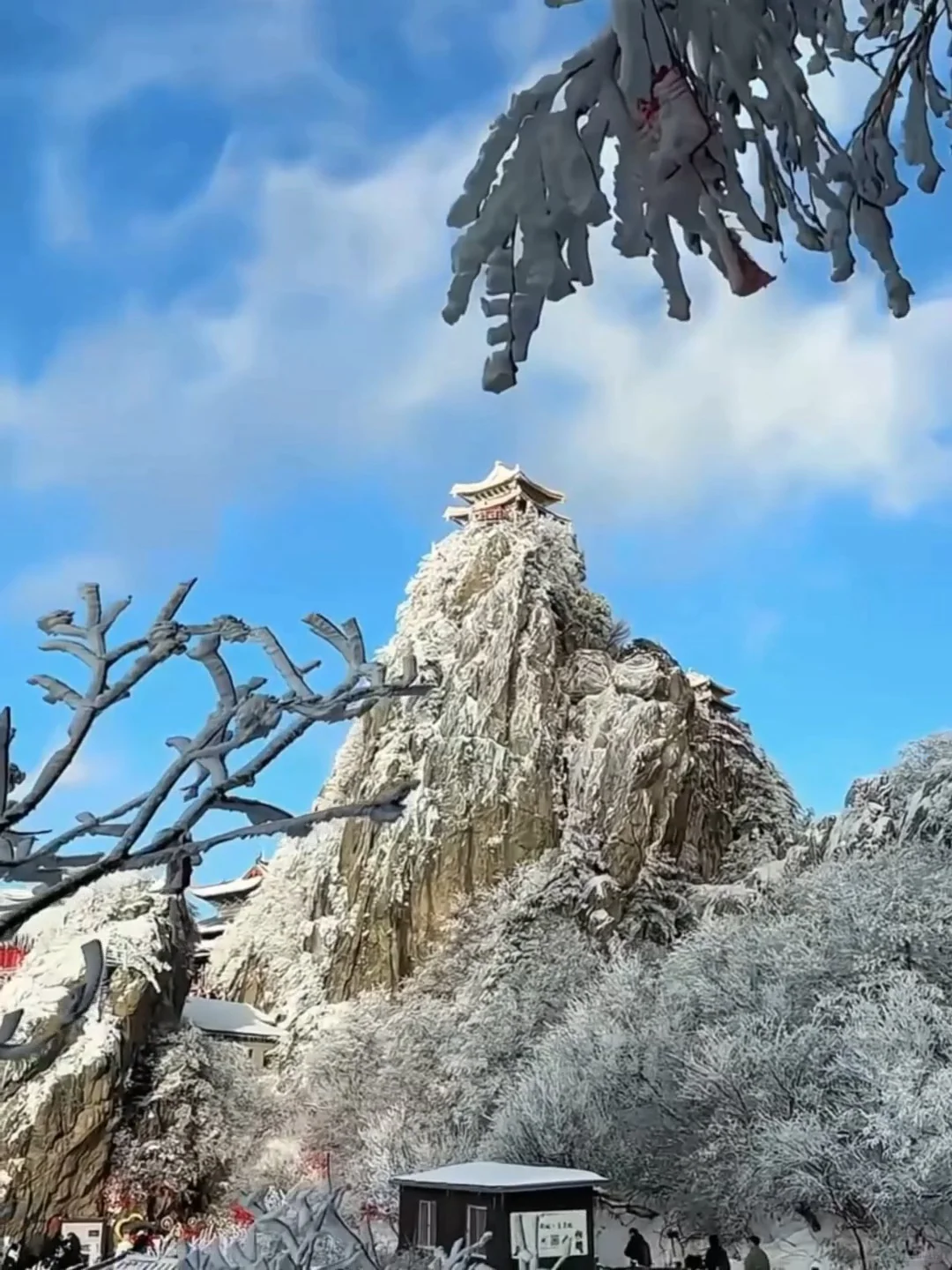 12.12号老君山实况！一上去我傻眼了……
