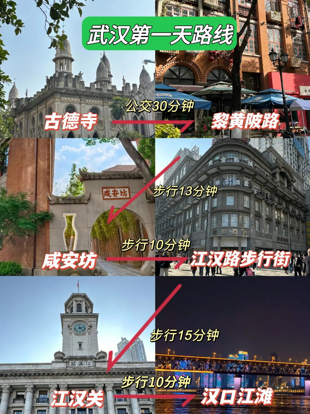 去武汉前一定要看❗️吐血整理3天2夜超全行程