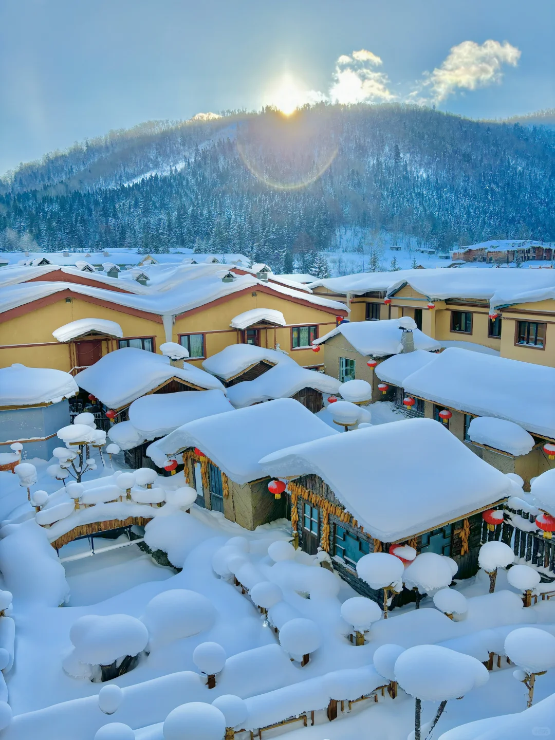 误闯童话世界❄️冬天的长白山是冬日一份情书