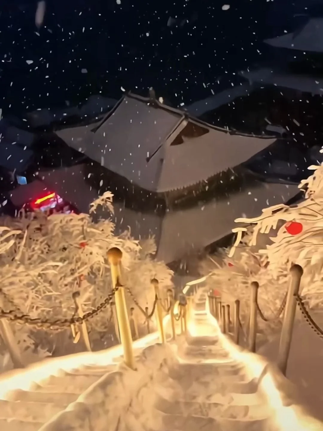 12.12号老君山实况！一上去我傻眼了……