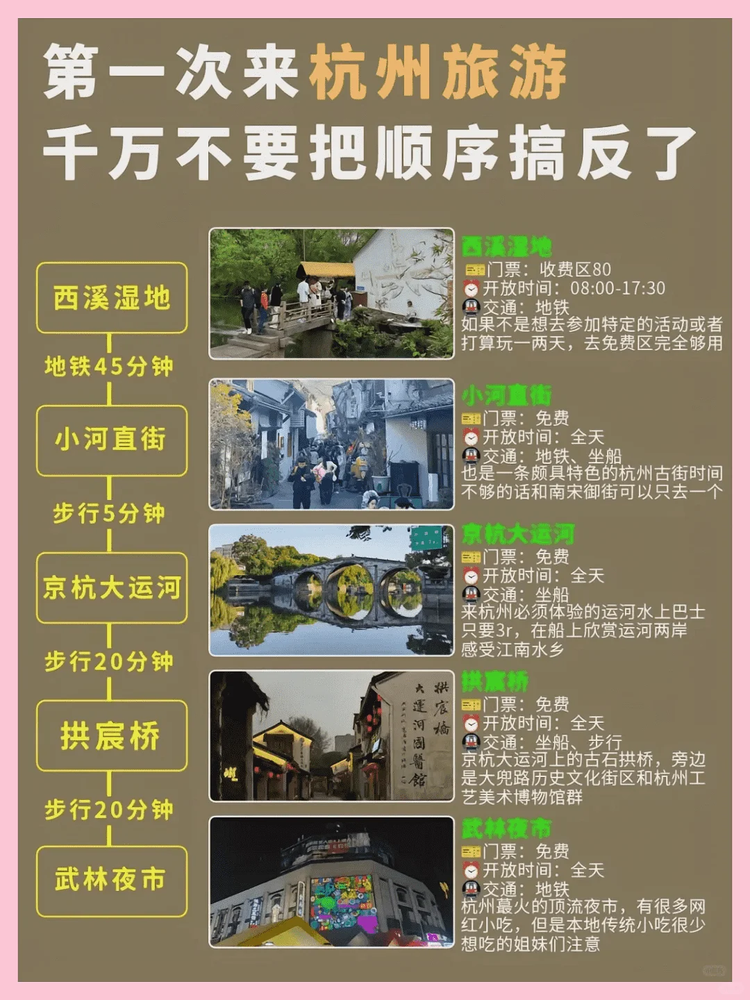 杭州旅游景点，整理了大半夜，它来咯。