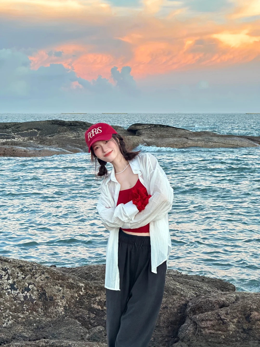 Vocal❗😭不愧是我穿了一整个夏天的红色吊带