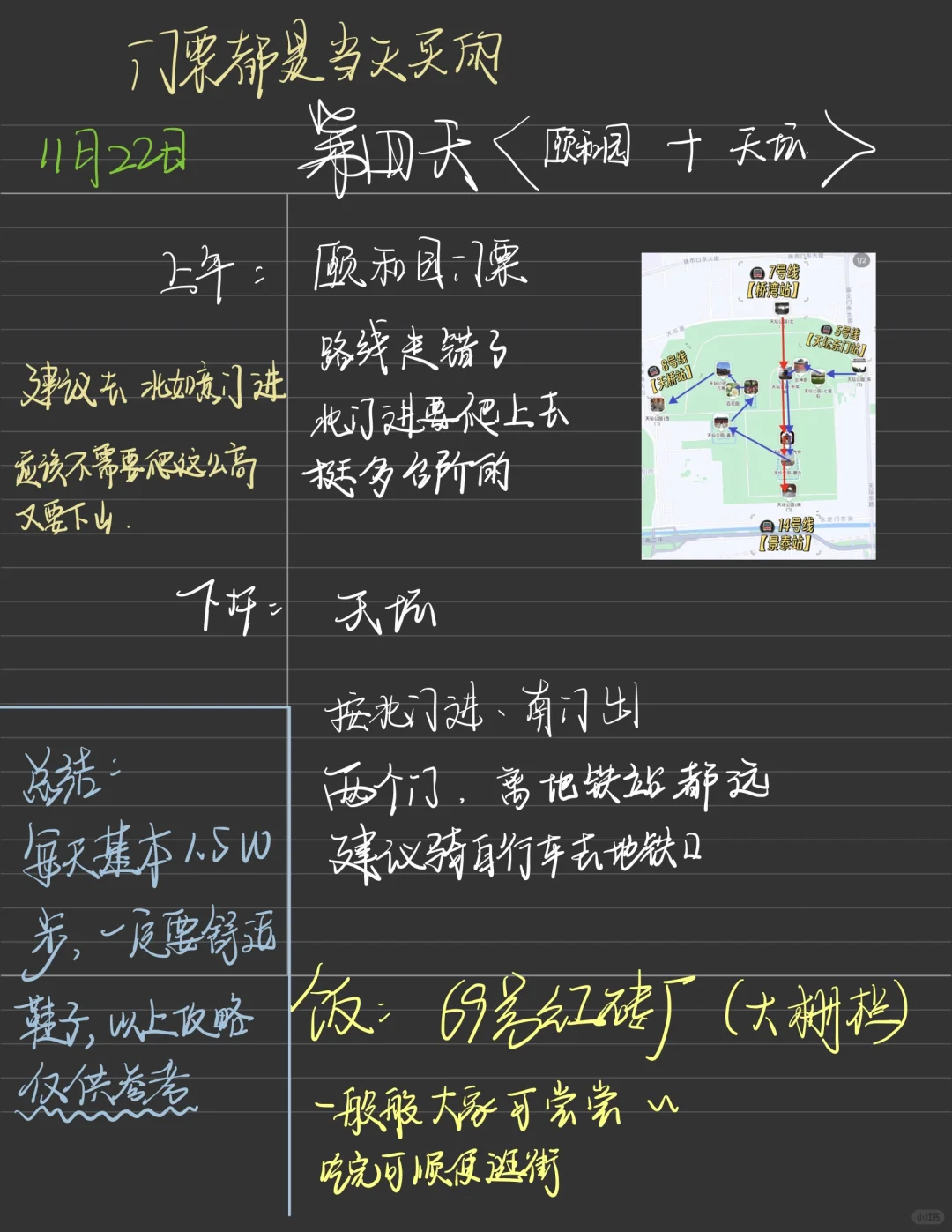 北京旅游攻略（已回来）